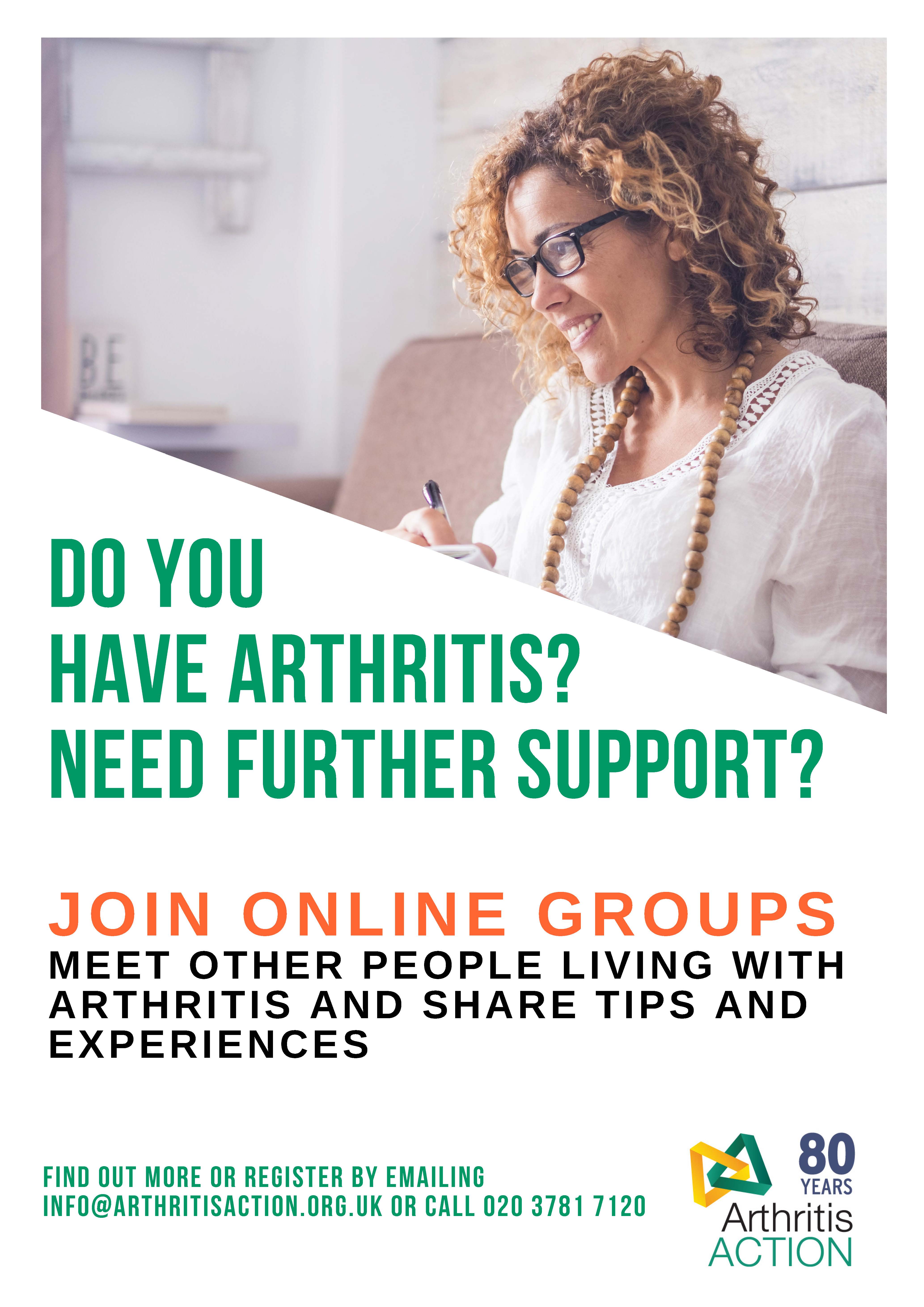 Online Arthritis Action Groups Activity in Norwich